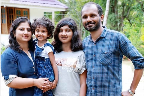 Rejith and his family