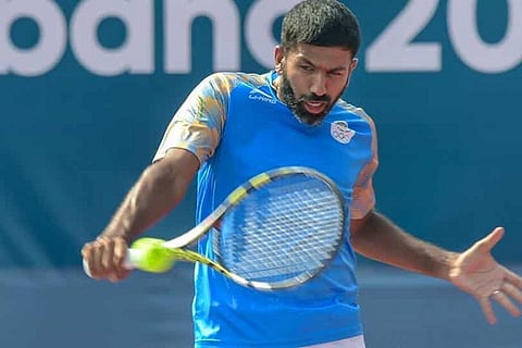 Indian tennis player Rohan Bopanna