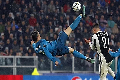 Ronaldo wins UEFA Goal of the Season for bicycle kick vs Juventus