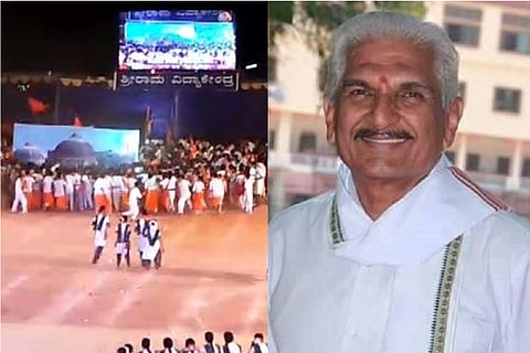 RSS leader booked for making Karnataka school students reenact Babri Masjid demolition