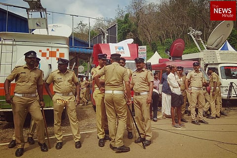 Media restricted from approaching Sabarimala shrine, DGP Behera says temporary measure