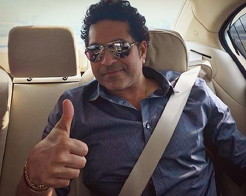 Sachin Tendulkar has a message for you: Pillion riders must also wear helmets