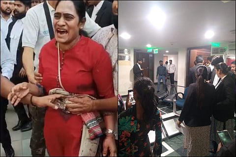 Woman shot at in Delhi’s Saket court