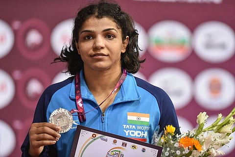 Wrestler Sakshi Malik