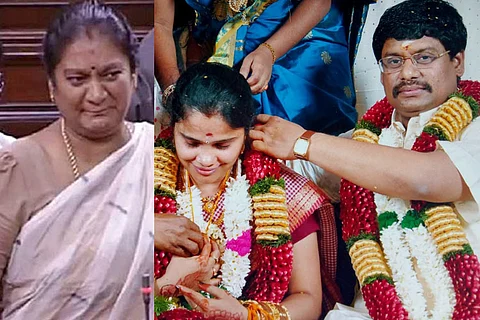 TN court stays Sasikala Pushpa’s wedding, says her fiancé’s previous marriage still valid