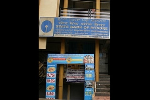 Burglary attempt on State Bank of Mysore branch in Chennai