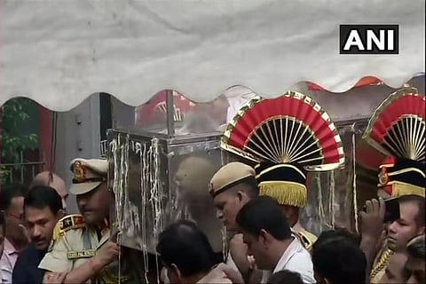 Thousands bid farewell to former Delhi CM Sheila Dixit