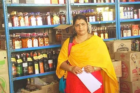 Meet Shiny, the first woman in Kerala to work at a state-run liquor outlet