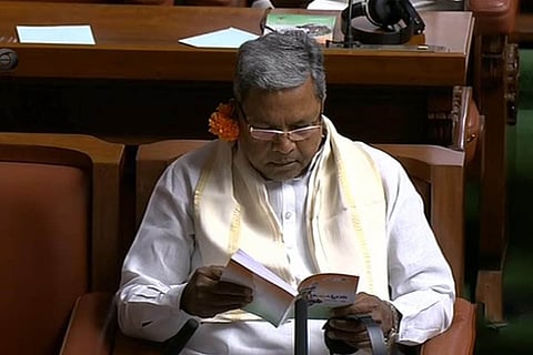 Karnataka Opposition leader Siddaramaiah