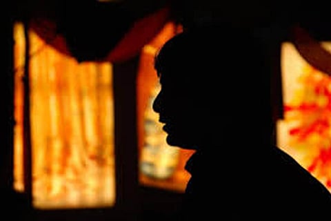 Representative image of a silhouette of a man