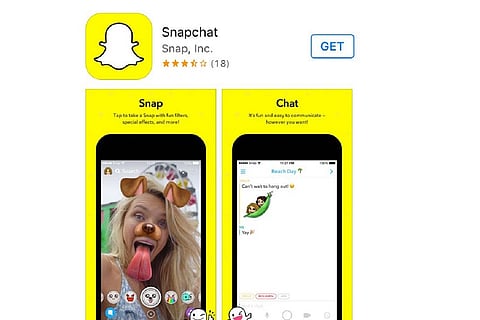 Snapchat most-searched app on App Store