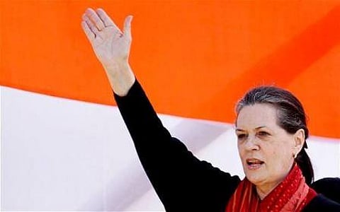 Congress leader Sonia Gandhi