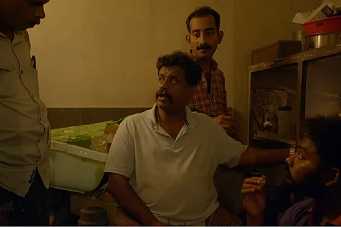 Film still of Sreedhanya Catering Service