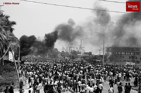 Anti-Sterlite protest in Thoothukudi in 2018