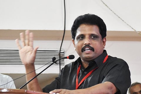 Madurai MP and CPI (M) leader S Venkatesan
