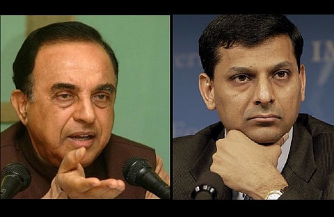 Rajan questions govt's ban culture, Swamy asks PM to sack him