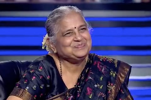 On 'KBC', Sudha Murthy talks about being the only female student among 599 boys