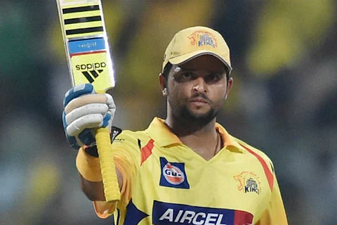 Suresh Raina to miss CSK's next two games due to calf injury