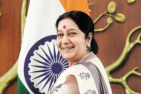 Sushma Swaraj helps Indian who lost passport in USA days before wedding