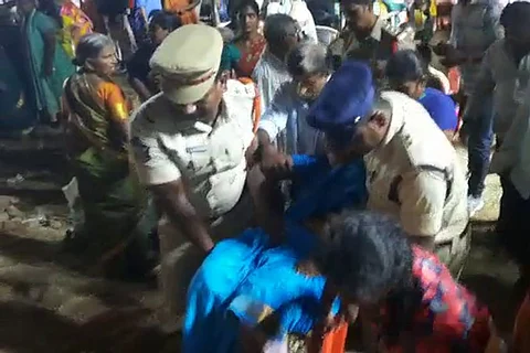Stampede at TDP event in Andhra
