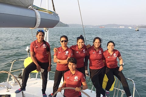 How Hyd Navy officer Aishwarya, team went around the world in 254 days: Interview to TNM