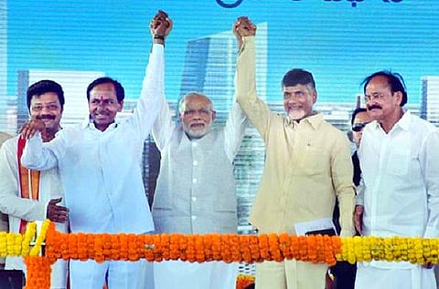 As Telangana readies itself for Modi-KCR bonhomie, Naidu will be a worried man