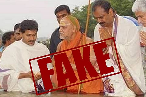 TNM Fact Check: Messages claiming AP CM Jagan converted to Hinduism are false