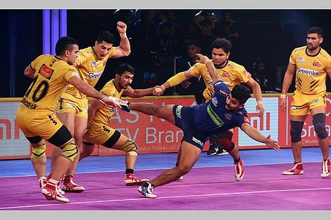 PKL: Telugu Titans clinch thriller vs Haryana