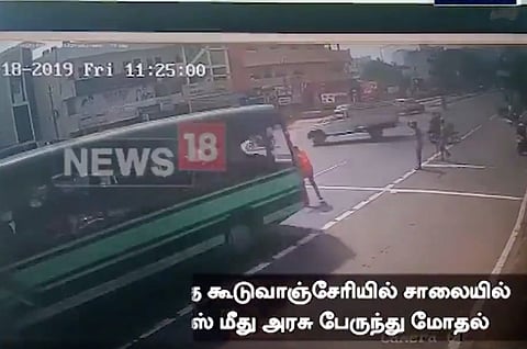 Speeding govt bus runs over traffic cop in Chennai, driver arrested