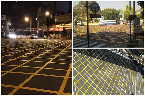 Don’t know what the yellow grids in Bengaluru’s traffic junctions mean? Time to pay attention