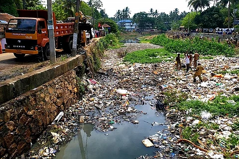 Kerala govt begins mammoth task of cleaning up the Aamayizhanjanthodu canal in T’puram