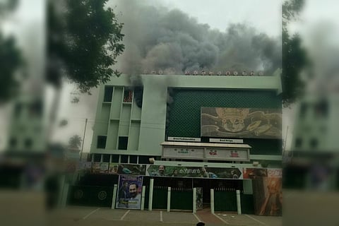 Fire breaks out at Sree Padmanabha theatre in Thiruvananthapuram, no casualties