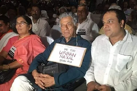 For holding ‘Me Too Urban Naxal’ sign, complaint filed against Girish Karnad