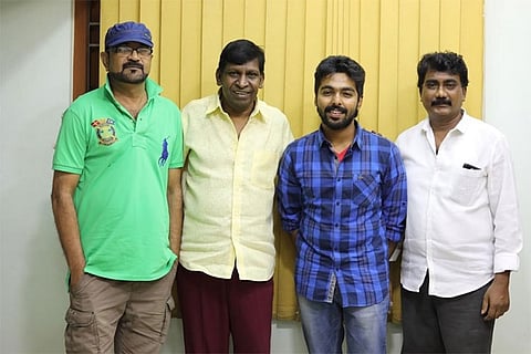 Comedian Vadivelu will now crack you up as "comedy villain" in GV Prakash's next