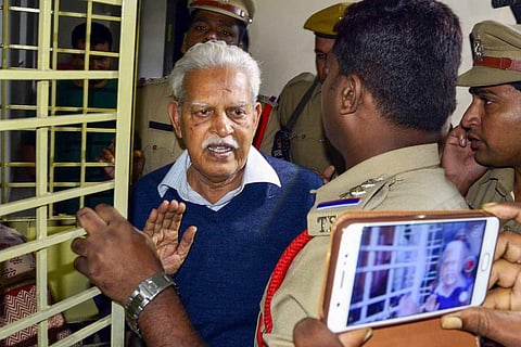 Telugu poet Varavara Rao admitted to hospital in Mumbai