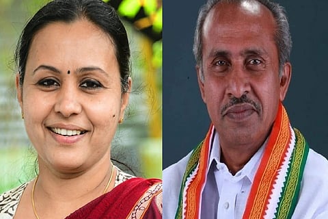 Veena George and K Sivadasan Nair