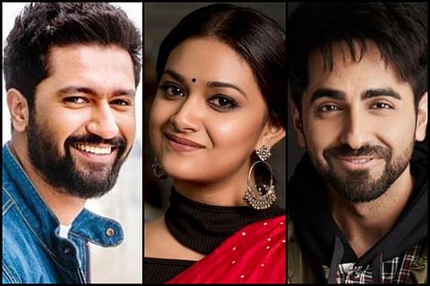 Actors Keerthy Suresh, Vicky Kaushal and Ayushmann Khurrana win National Awards 2018