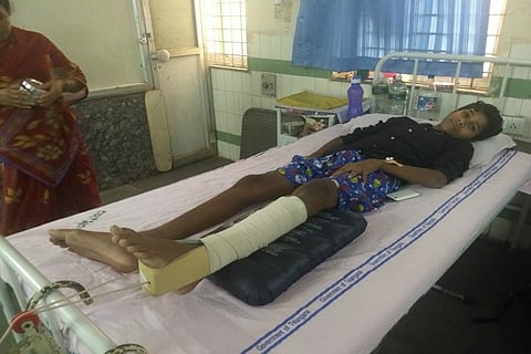 ‘Forced to stay here for a month’: Gandhi Hospital renovation leaves patients helpless