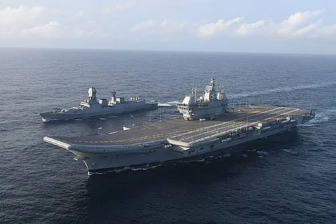 Aircraft carrier INS Vikrant