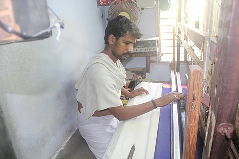 No hands to weave the precious Kanchipuram saree as youngsters seek greener pastures