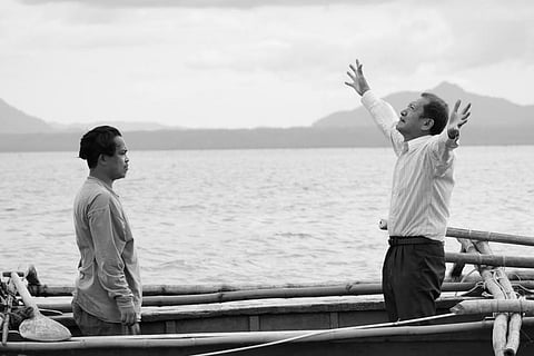 A still from the Lav Diaz film 'When The Waves are Gone'
