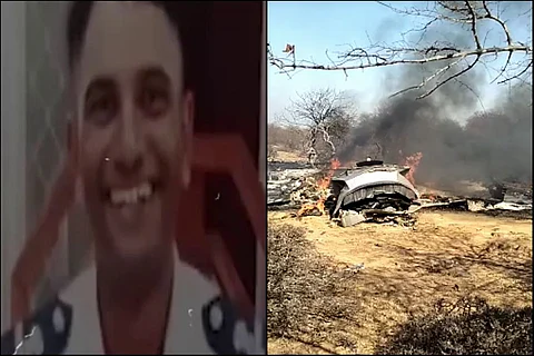 Wing Commander Hanumanth Rao Sarathi who died in IAF crash