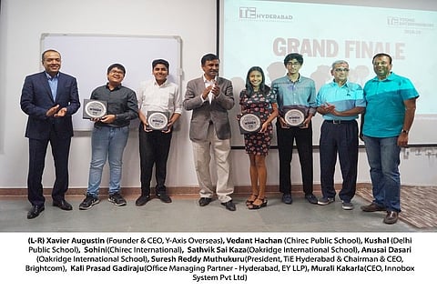 Carbonation wins 8th edition of 'TiE Young Entrepreneurs' Innovation Challenge in Hyd