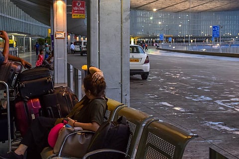 Representative image of woman at an airport