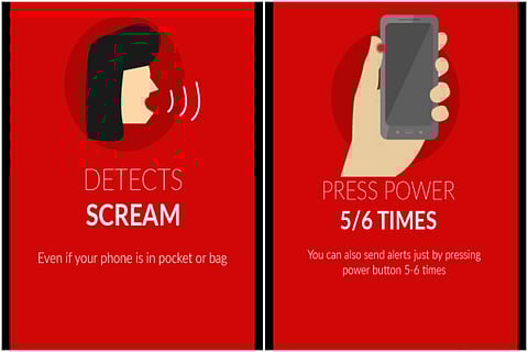 Now, a women’s safety app activated by a scream