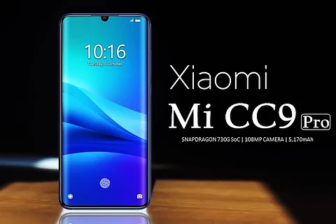Xiaomi to launch Mi CC9 smartphone with 108MP primary camera, 5170mAh battery