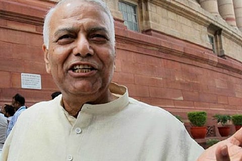 K’taka a ‘rehearsal’ of LS polls, BJP has no right to trample democracy: Yashwant Sinha