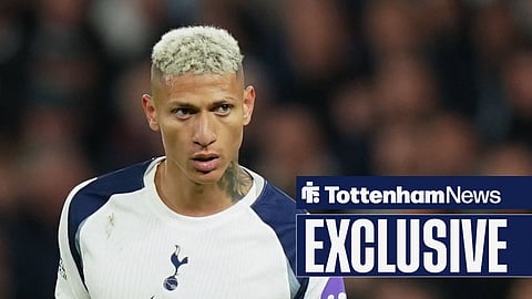 Richarlison in Premier League action for Tottenham