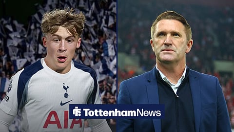 Oliver Boast and Tottenham legend Robbie Keane