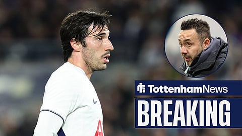Sandro Tonali and Tottenham boss Roberto De Zerbi